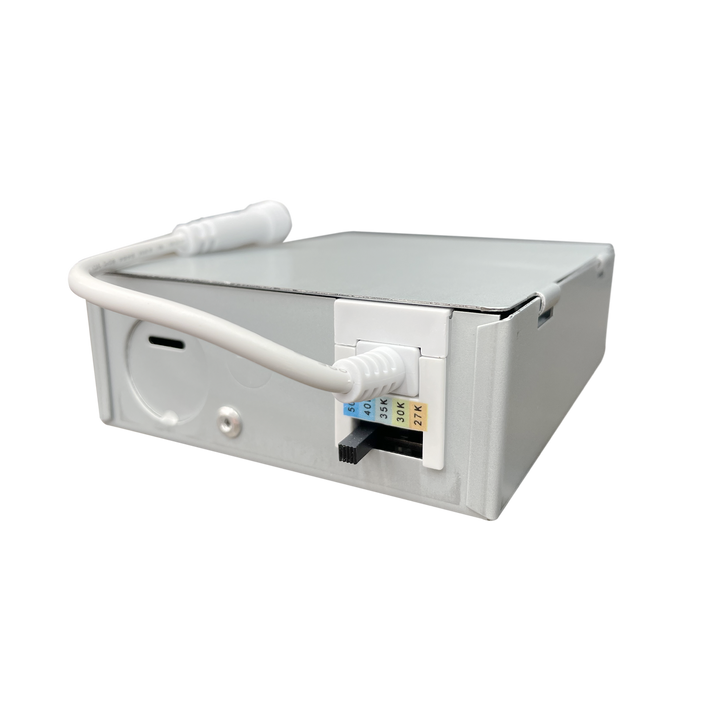 LR23741 4" Mini Panel Round 5CCT High Output Smooth Canless Wafer Spotlight