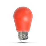 Bulbrite 776150 25-Watt Equivalent Ceramic Red Color S14 Weatherproof Outdoor E26 Medium Base 
LED Light Bulb