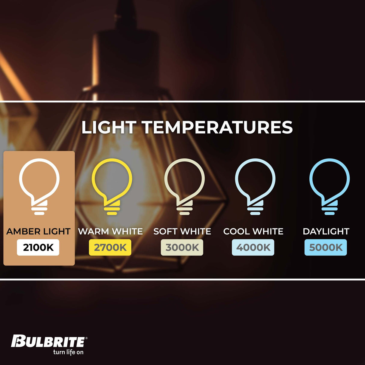 Bulbrite Incandescent A19 40 Watt Nostalgic Edison Quad Loop-style Light Bulb, Amber Glass