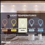 Bulbrite 14 Watt Adjustable 5/6" Integrated LED Recessed Downlight with E26 Quick Connect Adapter, 3000K Soft White Light, 1100 Lumens