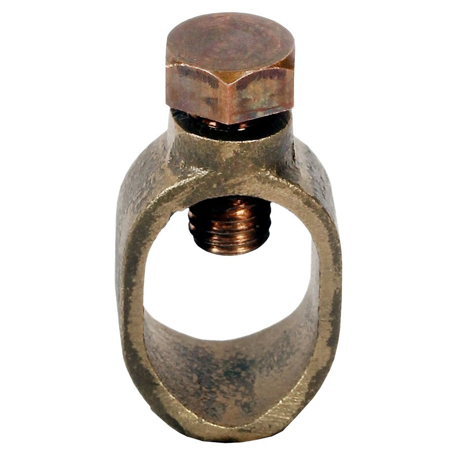 Morris Products 90634, 1/2" Ground Rod Clamp - Direct Burial Copper Alloy