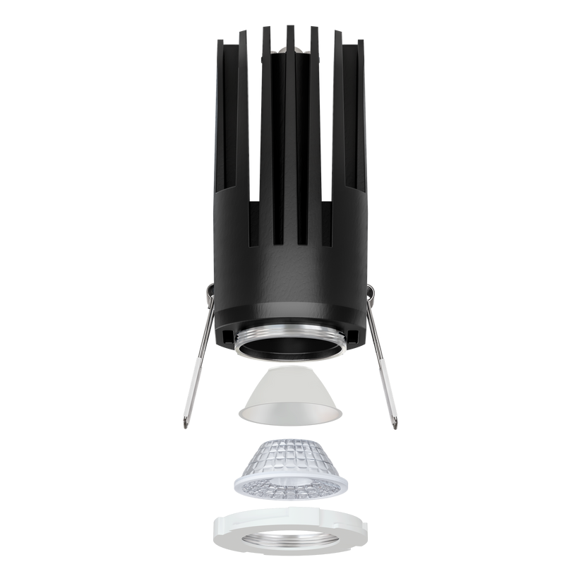 Goodlite G-20215, Aster 2-Inch 8/14W HO Interchangeable LED Module, 5CCT Selectable, Wattage Select, Dimmable