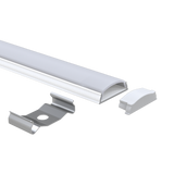 Luxrite LR43263, 96" Surface Mount 0.59" Flexible Channel, White Finish