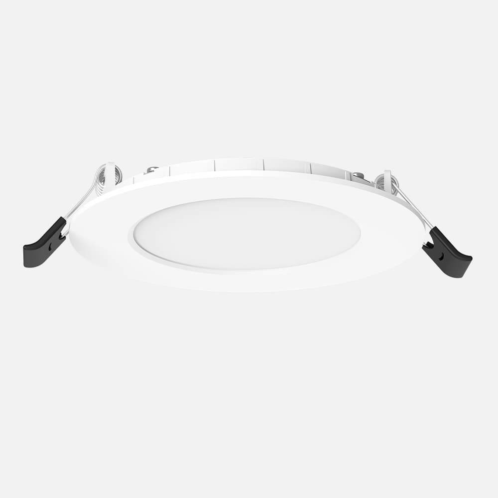 Elevate 4″ White LED Wafer (Canless) Downlight, 6/8/10W CCT & Lumen Select
