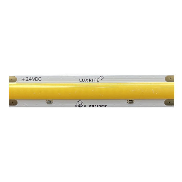 Luxrite LR45121, LED Tape Light COB 4W Per Foot, 90 CRI, IP20, 3000K