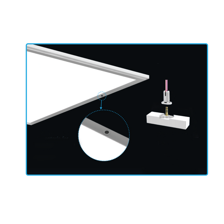 Luxrite LR24240, 2X2 Backlit Panel 5CCT & 5 Wattage Selectable - Sensor Ready