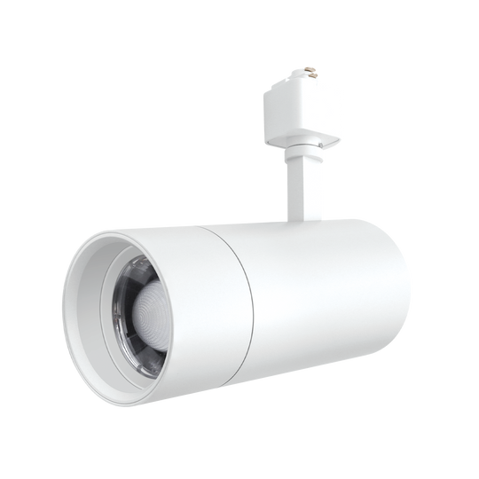 Luxrite LR43875 3" Zoomable H-Track Head 5 CCT Selectable, White Finish
