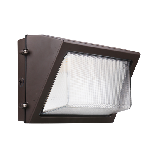 Luxrite LR40572 120W Semi Cutoff Wallpack, Photocell Sensor Dawn to Dusk, 3CCT and Wattage Selectable