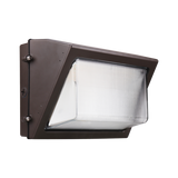Luxrite LR40572 120W Semi Cutoff Wallpack, Photocell Sensor Dawn to Dusk, 3CCT and Wattage Selectable