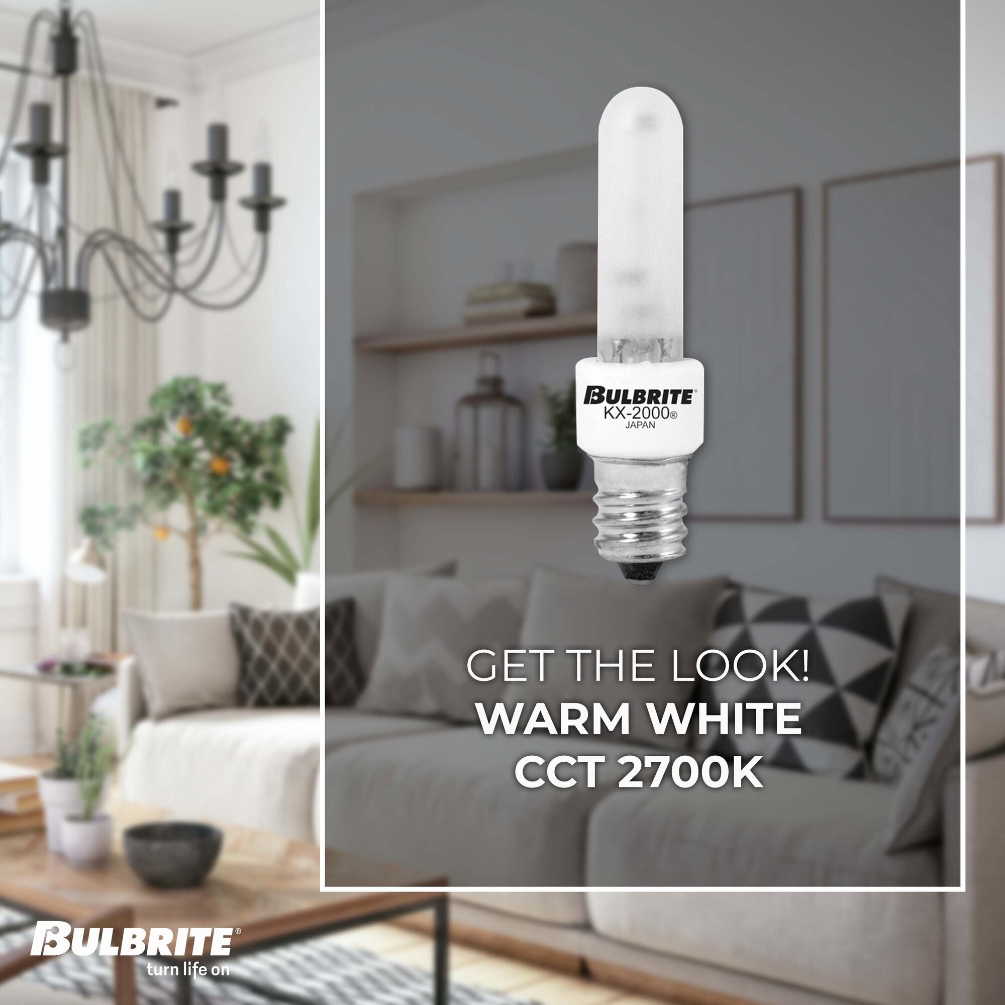 Bulbrite T3 Light Bulb - Thumbnail 2