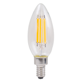 Luxrite LR21634, 7 Watt Candelabra LED Light Bulb, E12 Base, 3000k Soft White