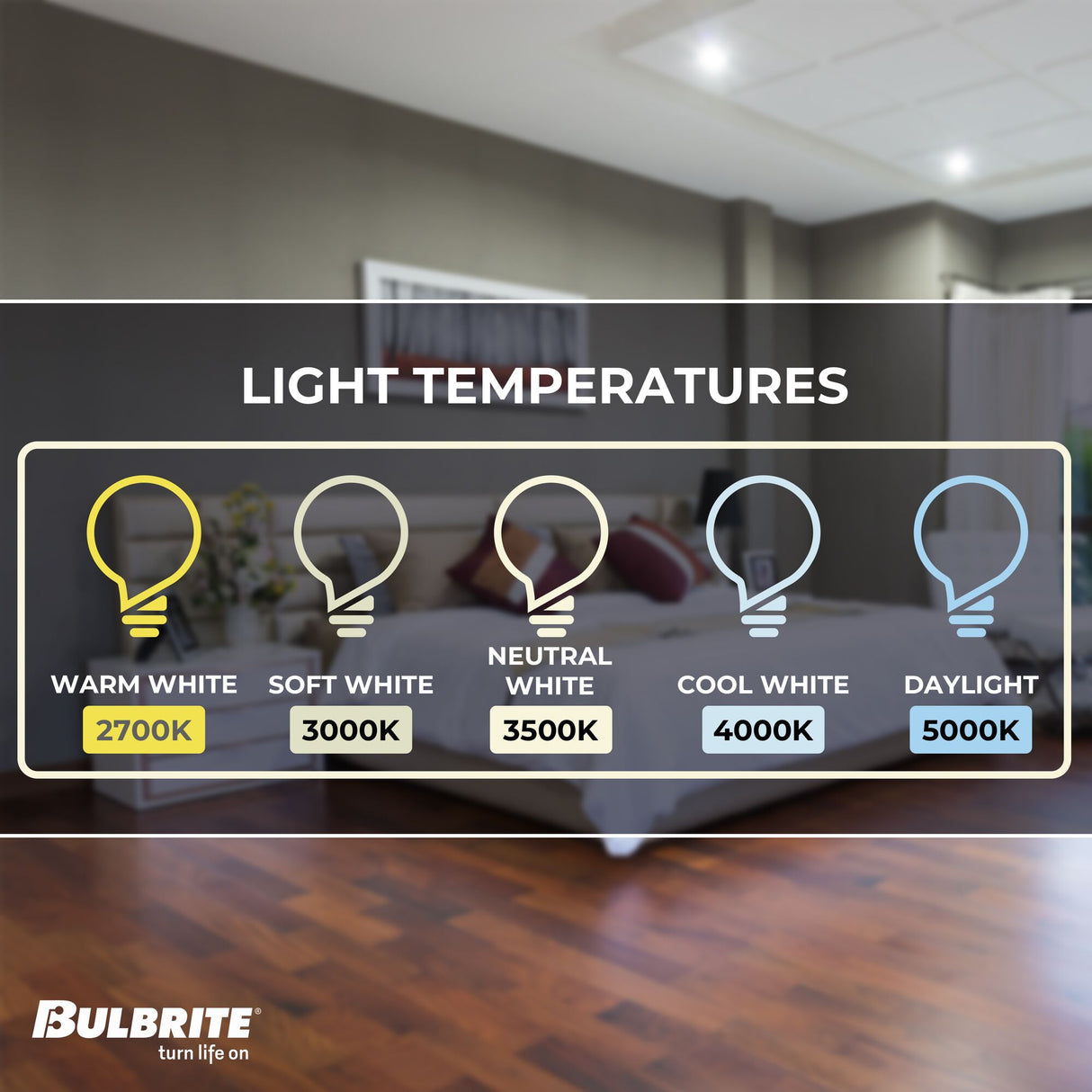 Bulbrite 14 Watt Adjustable 5/6" Integrated LED Recessed Downlight with E26 Quick Connect Adapter, 5CCT - 27/30/35/40/50K, 1100 Lumens