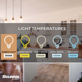 Bulbrite 776909, 7 Watt Dimmable Antique Filament ST18 Medium (E26) LED Bulb - 650 Lumens, 2100K, and 80 CRI