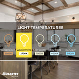 Bulbrite KX-2000 120-Volt T3 Light Bulbs with Frost Glass Finish and Mini-Candelabra (E11) Screw Base, 20 Watt, 2700K (Warm White Light)