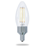 Bulbrite Solana 40 Watt Equivalent B11 Smart WiFi Connected 90CRI Chandelier LED Light Bulb