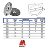 Morris Products 21799, 4" Knockout Seal Type S with Screw & Bar