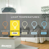 Bulbrite 20 Watt Dimmable Frost T3 Candelabra (E12) Krypton/Xenon Bulb, 2700K