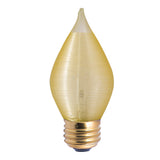 Bulbrite Spunlite® 40 Watt Dimmable C15 Light Bulbs with Amber Finish and Medium (E26) Base