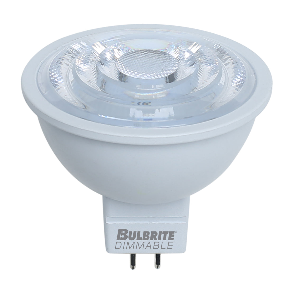 Bulbrite 6.5 Watt Dimmable Flood MR16 Bi-Pin (GU5.3) LED Light Bulb - 2700K (Warn White Light), 500 Lumens