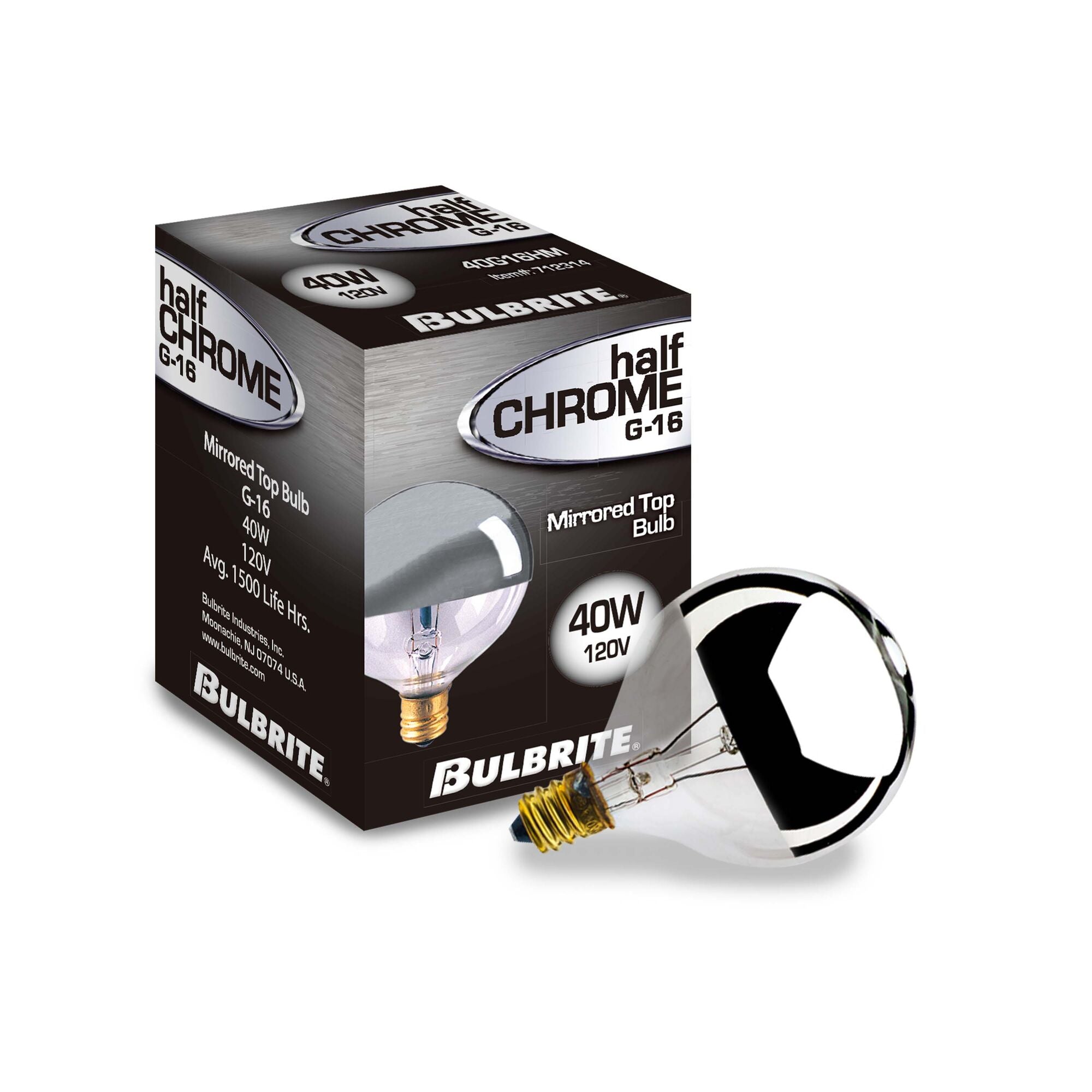 Bulbrite G16.5 Globe Bulb - Thumbnail 2