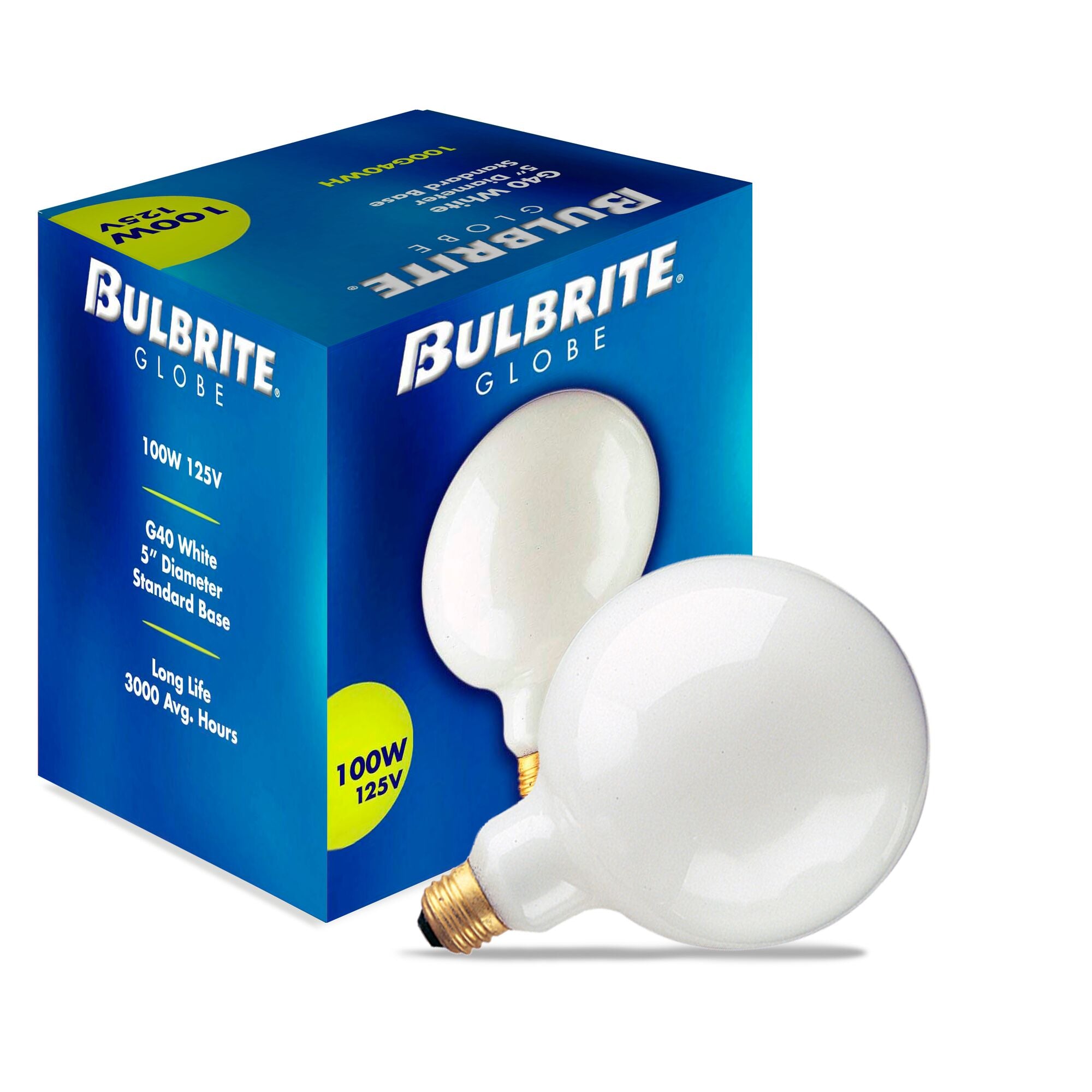 Bulbrite Incandescent Globe Light Bulb - Thumbnail 5