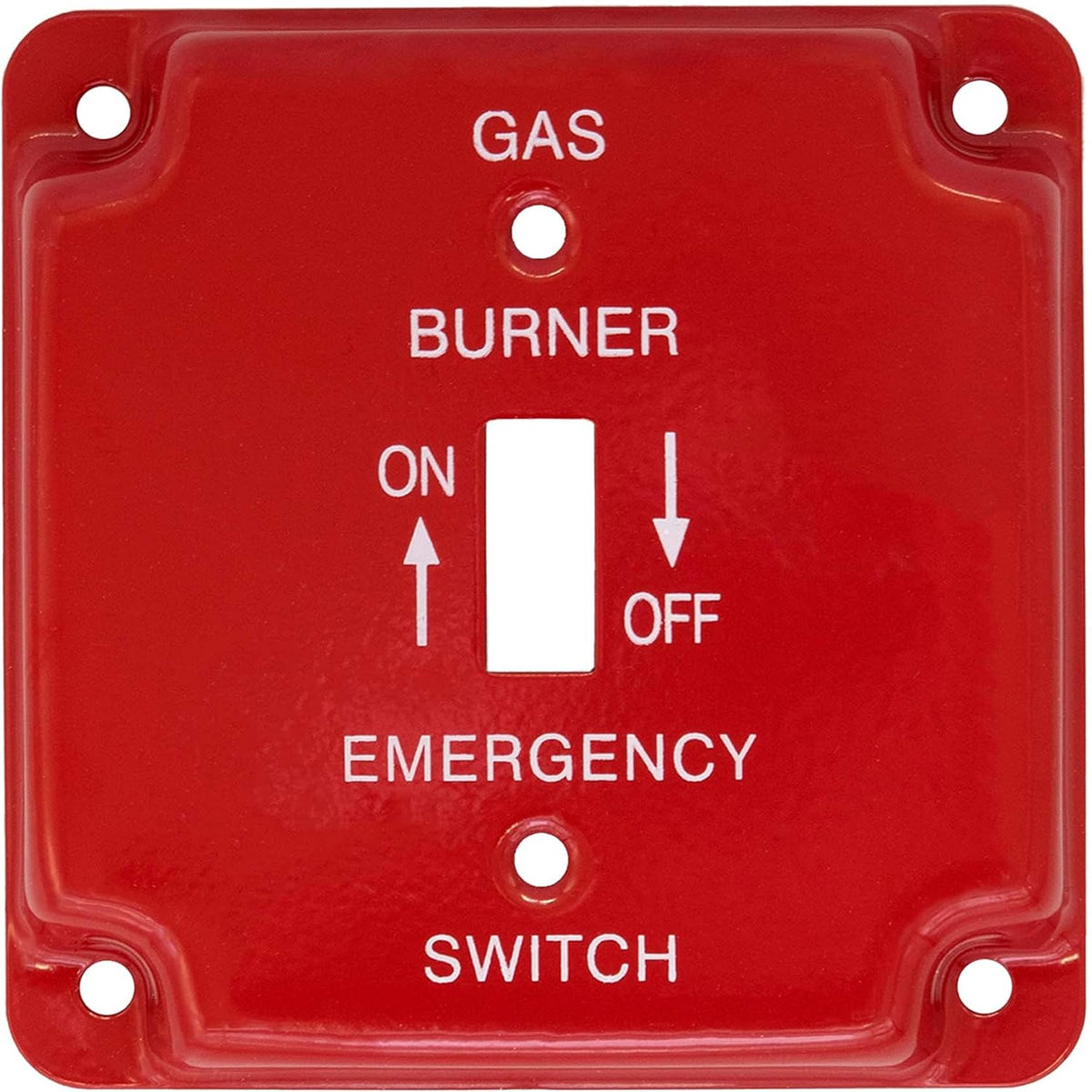 Mulberry Metal Products 41025, 4 inch Square Gas burner Toggle Switch ...