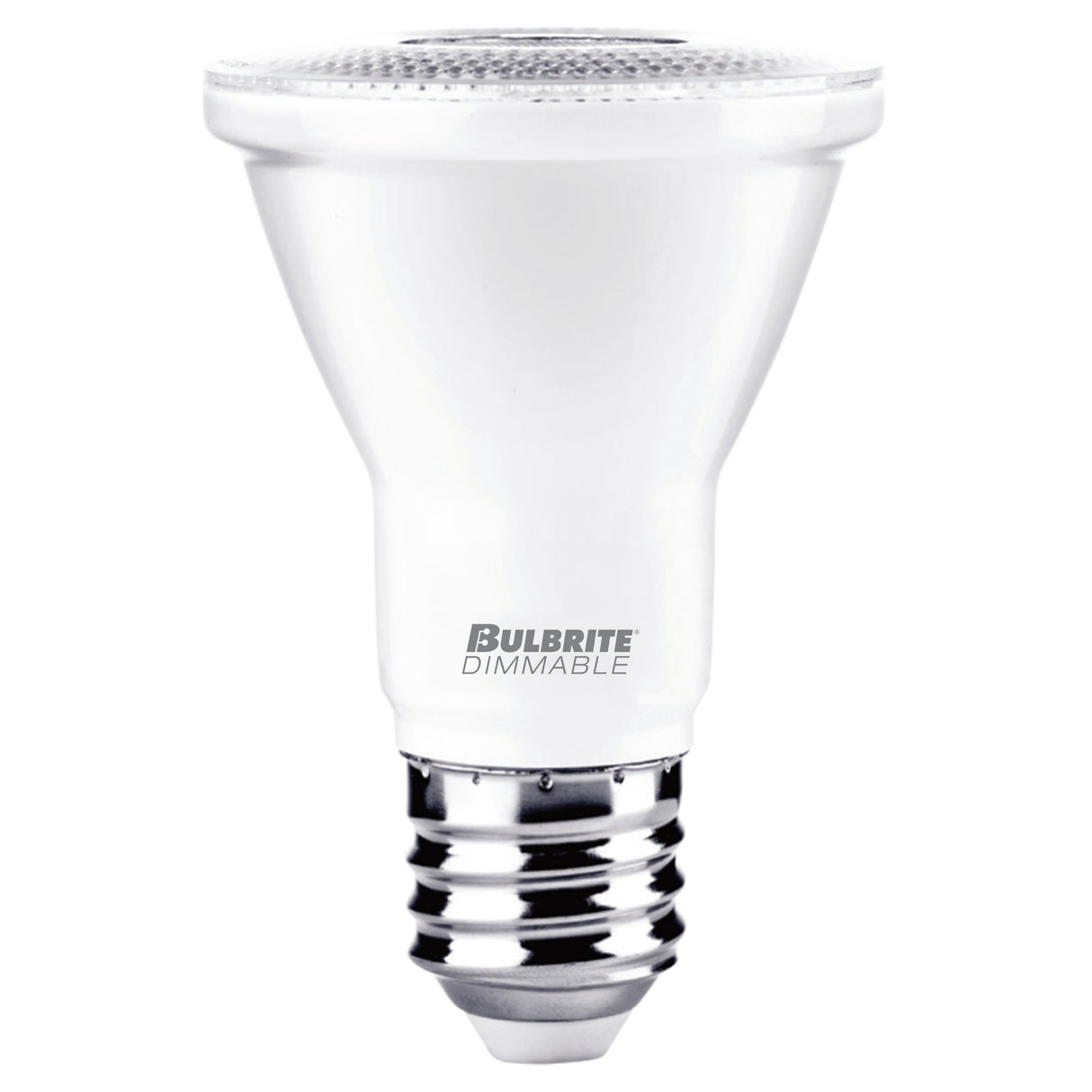 Bulbrite 7 Watt Dimmable Flood PAR20 Medium (E26) LED Light Bulb - 4000K (Cool White Light), 500 Lumens