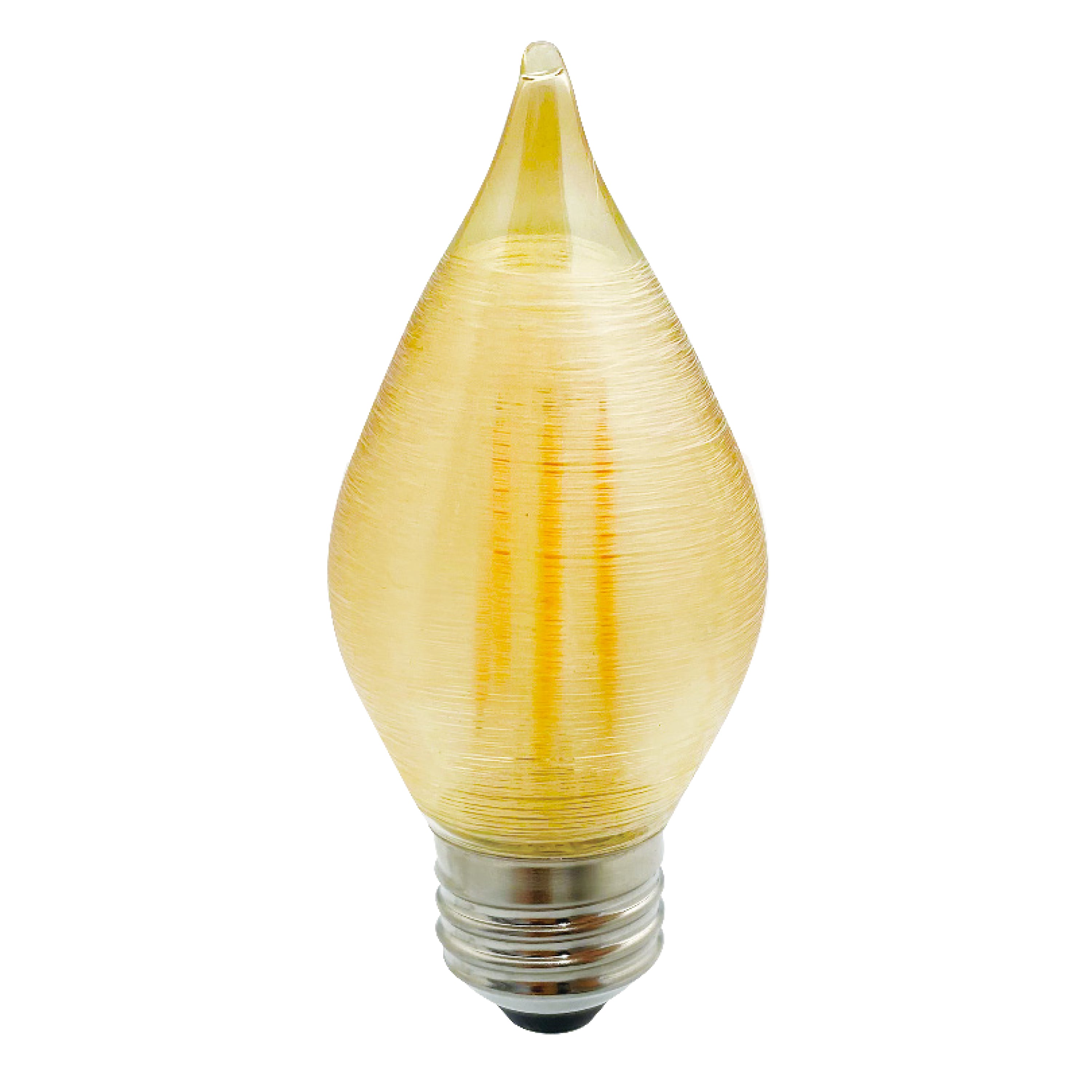 Bulbrite Spunlite 4 Watt Dimmable C15 LED Filament Light Bulb - Thumbnail 3