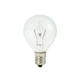 Bulbrite Krystal Touch  G11 Light Bulb with E12 base, Clear, 2700K, 250 Lumens