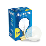 Bulbrite 10 Watt Dimmable Clear G12 Candelabra (E12) Incandescent Bulb