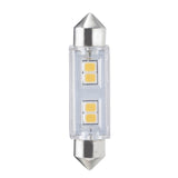 Bulbrite 770611, 0.8 Watt T3 Mini LED Light Bulb, Low Voltage Non-Dimmable Festoon Base, Soft White Light Bulb