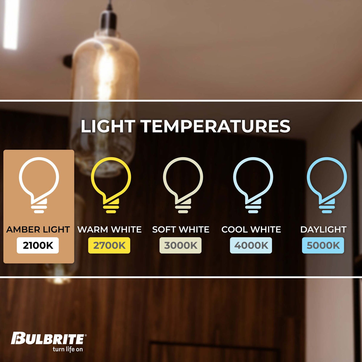 Bulbrite Grand Nostalgic Collection 60 Watt Dimmable Tubular Shape Oversized Decorative Incandescent Light Bulb with Medium (E26) Base, 2200K Amber Light, Antique Glass Finish