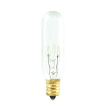 Bulbrite Incandescent T6 Candelabra Screw Base (E12) Light Bulb, 25 Watt, Clear