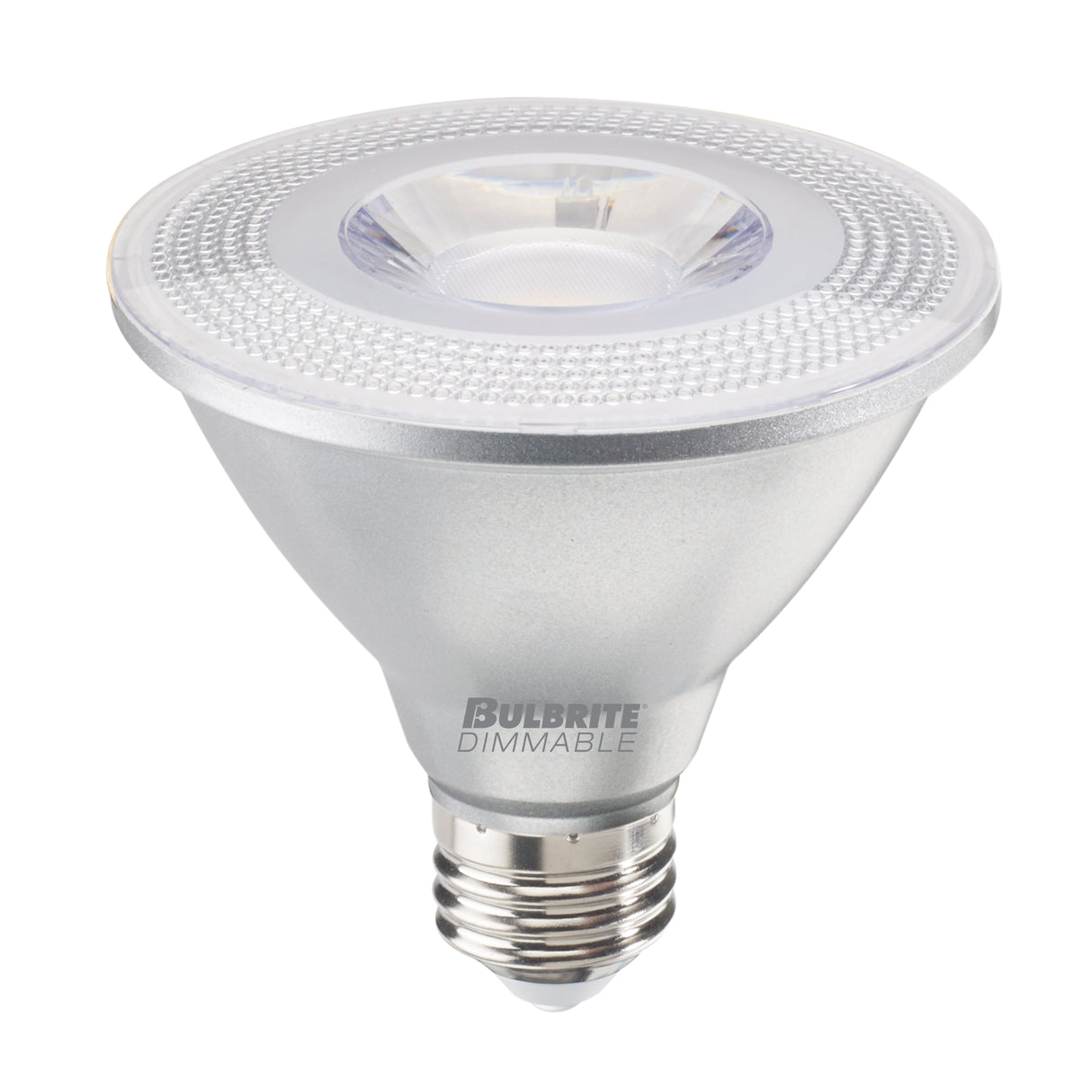 Bulbrite 10 Watt Dimmable Flood PAR30SN Medium (E26) LED Bulb - 800 Lumens, 3000K, and 90 CRI