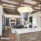 Bulbrite 6.5 Watt Dimmable Flood PAR20 Medium (E26) LED Bulb - 488 Lumens, 2700K, and 90 CRI