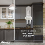 Bulbrite 150 Watt Dimmable Clear T8 Medium (E26) Halogen Bulb