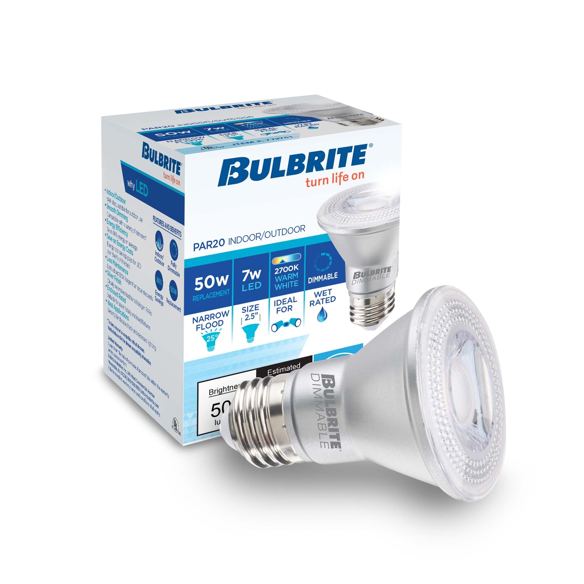 Bulbrite LED Light Bulb - Thumbnail 2