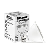 Bulbrite 10 Watt Dimmable Flood PAR30 Short Neck Medium (E26) LED Light Bulb - 3000K (Soft White Light), 800 Lumens