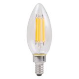 Luxrite LR21648, 7 Watt Chandelier LED Light Bulb, E12 Base, 3500k Natural Ligh