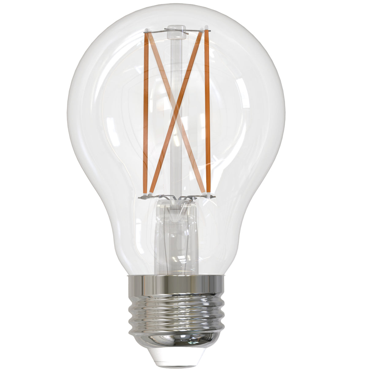 Bulbrite LED Filament 14 Watt Dimmable A19 Light Bulb with Clear finish and Medium (E26) Base - 4000K Cool White Light, 1500 Lumens