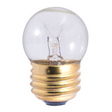 Bulbrite 7.5 Watt Dimmable S14 Incandescent Light Bulbs with Medium (E26) Base, Clear