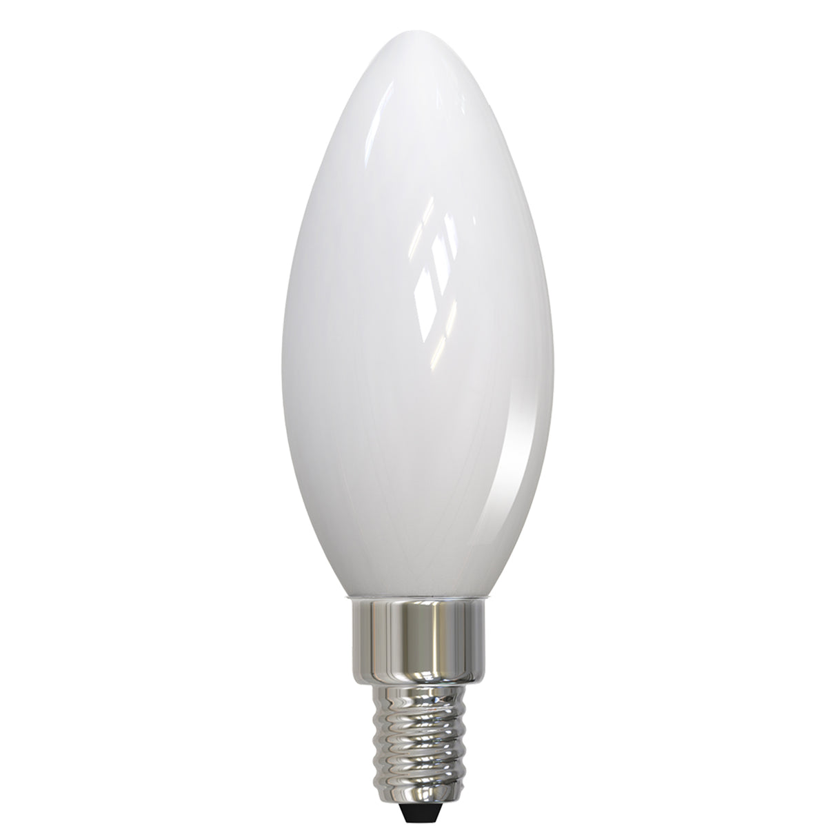 Bulbrite 3.6 Watt Dimmable Milky Finish B11 Candelabra (E12) LED Light Bulb - 300 Lumens, 2700K