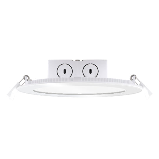 Bulbrite 6-Inch All-In-One LED Downlights with Integrated JBOX, 65 Watt Equivalent, 2700K (Warm White Light)