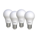(4 Pack) Bulbrite 774247, 8.5 Watt LED A19 Light Bulb, 2700k E26 Base, 750 Lumens