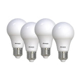 (4 Pack) Bulbrite 774254, 6 Watt LED A19 Light Bulb, 3,000k, E26 Standard Base, Dimmable