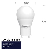 Bulbrite 774241 Twist and Lock Base GU24 LED Light Bulb - Will It Fit