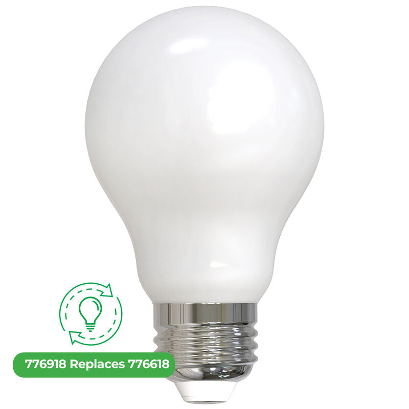 Bulbrite 776918, LED Filament 14 Watt Dimmable A19 Light Bulb with Milky Glass Finish and Medium (E26) Base - 2700K (Warm White Light), 1500 Lumens