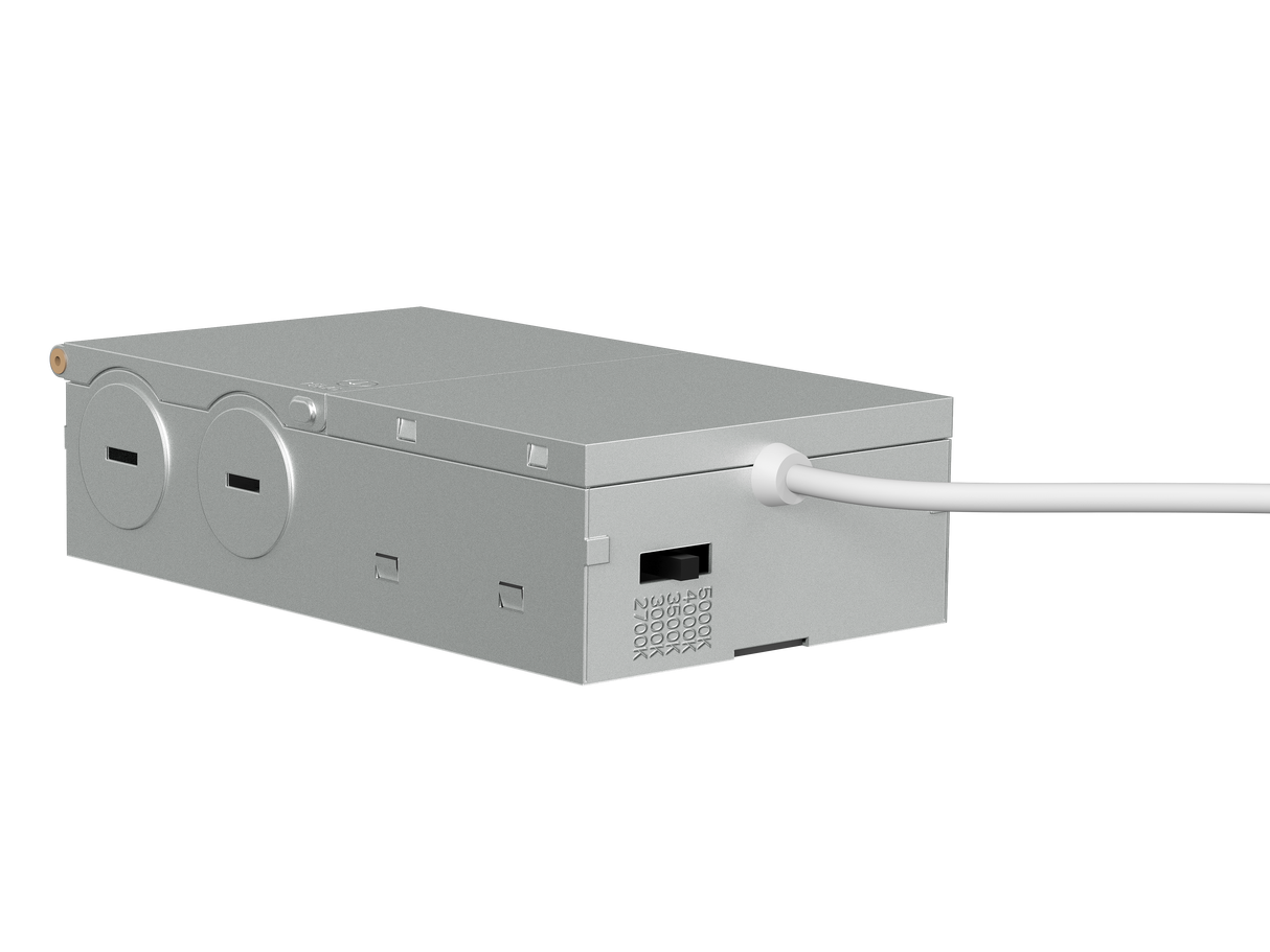 Elevate WLR3-7-CS, 3" 7W Slim Canless LED Downlight, Ultra-Thin Recessed Ceiling Light, 5CCT Selectable, IC & Wet Rated, Dimmable