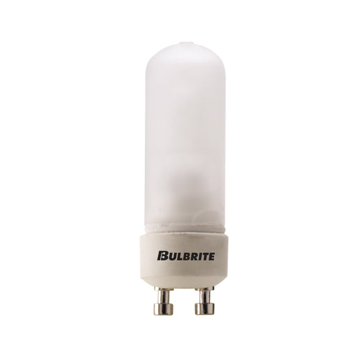 Bulbrite Halogen 120-Volt Frosted Double Envelope DJD Type Tubular Light Bulbs with Twist-and-Lock (GU10) Bi-Pin Base, 35-Watt, 2900K (Soft White Light)