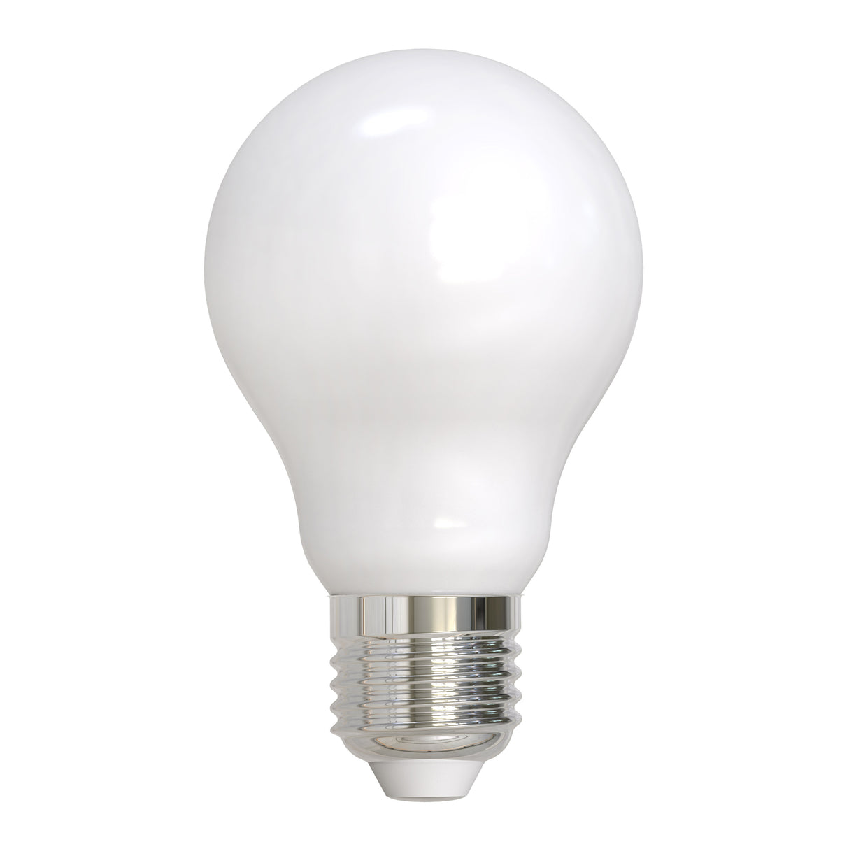 Bulbrite LED Filament 7 Watt Dimmable A19 Light Bulb with Milky finish and Medium (E26) Base - 2700K Warm White Light, 800 Lumens